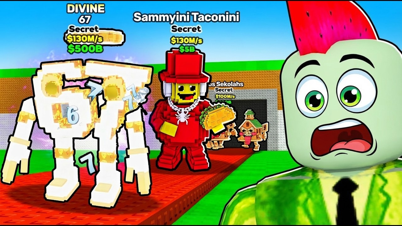 Job Test Divine Update In Steal A Brainrot... In Roblox!