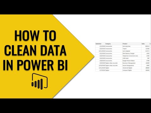 Cleaning Data in Power BI - Renaming Deleting and Changing Data Type