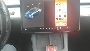 How to mirror iPhone screen to Tesla?
