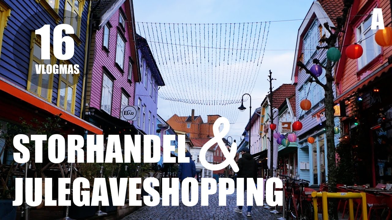 Julegaveshopping i Stavanger og storhandel til julen | Vlogmas 2019 | 16. Desember