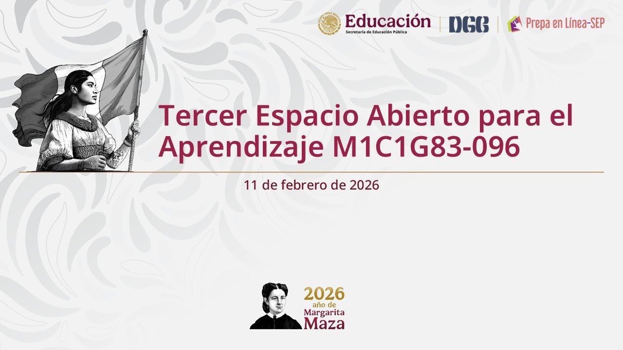 Tercer Esapcio Abierto para el Aprendizaje G84