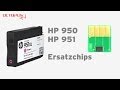 HP-950, HP-951 Ersatzchip für nachgefüllte Tintenpatronen
