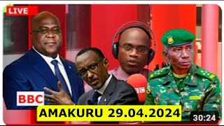 AMAKURU YA #BBC #GAHUZA 29.04.2024 YIHUTA KU #BURUNDI #RWANDA #CONGO NAYAVURWA KWISI screenshot 3