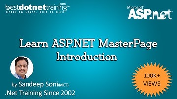 ASP.Net 4.5 Tutorial - Master page Web Applications - BDT