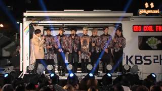 [中字]140312 SJ KISS THE RADIO Open Concert BTOB CUT