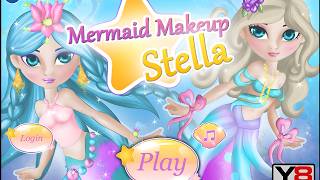 Mermaid MakeUp Stella Game Walkthrough Review #games #cleaning #gamewalkthrough #gameplay #makeover