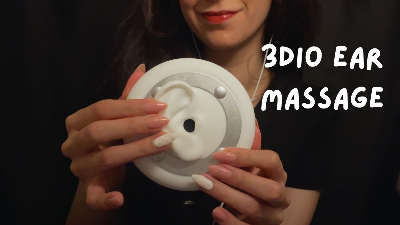 ASMR| Tingly 3Dio mic triggers (ear massage, cupping)