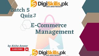 ecommerce quiz 3 batch 5 | dstp 2.0 batch 05 ecommerce management quiz 3 solution 2023 screenshot 5