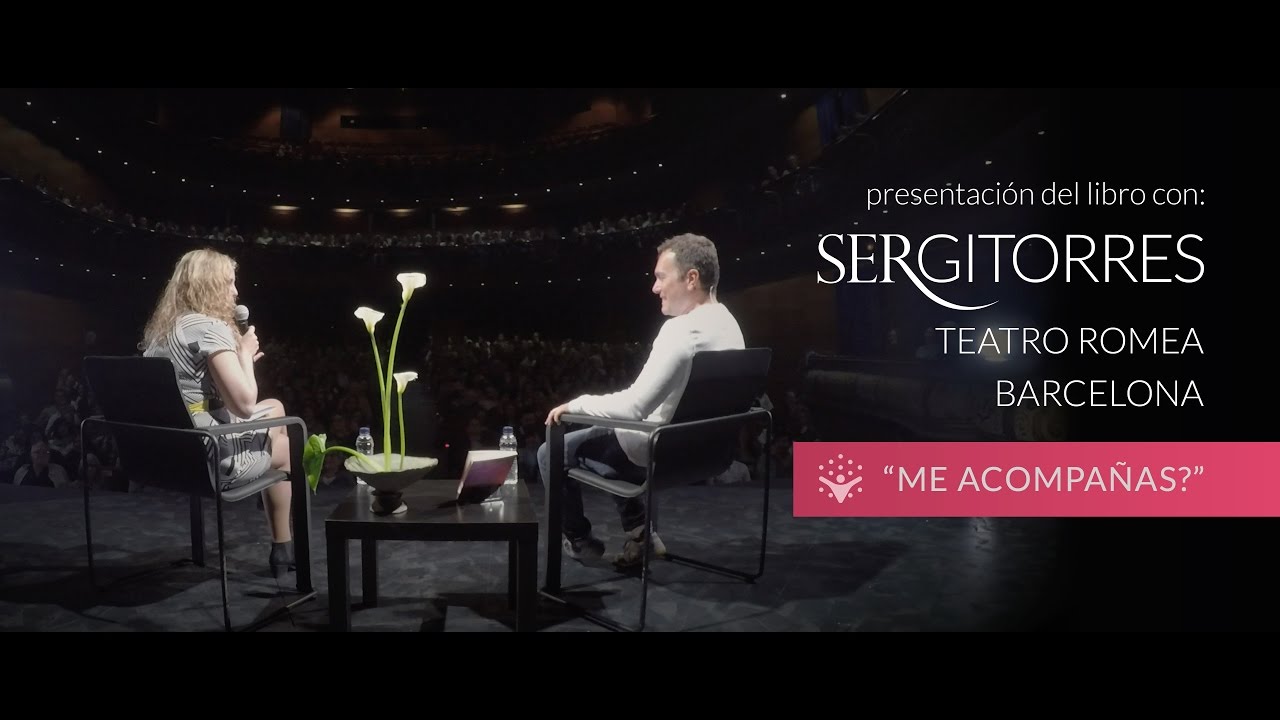 SERGI TORRES - ¿ME ACOMPAÑAS? - Presentación en Barcelona - Teatro Romea