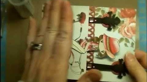 Gatefold Card with Magnets Just for Fun