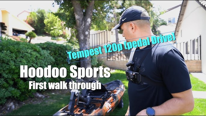 Hoodoo Sports Tempest 120p fishing kayak quick look and first test 