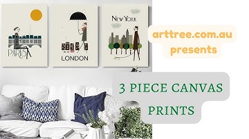 3 Piece Canvas Art | 3 Piece Wall Art | Split Canvas Prints | arttree.com.au