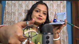 Asmr Doing Blue Eyes Makeup Roleplay