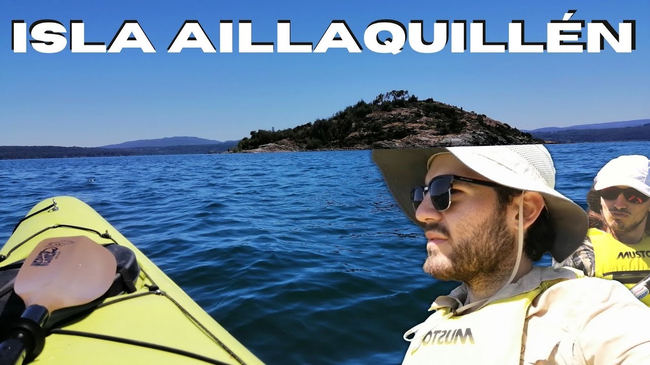Lago Villarrica Isla Aillauillén en Kayak de Travesía//Intento de VLOG