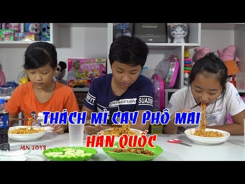Video Thách Ăn Mì Cay Phô Mai Samyang Hàn Quốc - Hình Phạt... - youtube