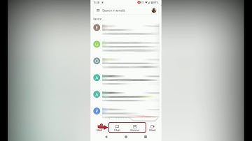 HOW TO REMOVE CHAT AND ROOMS TABS ON GMAIL MOBILE APP MAIN SCREEN [SOLVED] #SHORTS
