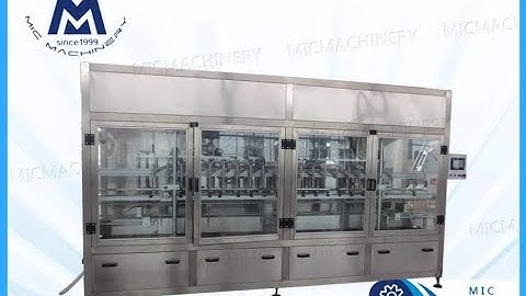 Ketchup Filling Machine: One Minute To  Show You How Does Machine Fill Ketchup Into the Bottle.