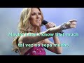 Because you loved me. Celine Dion (Lyrics/letra) English/ Spanish