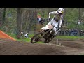 Kay de wolf riding from last to first at the dutch masters of motocross in markelo