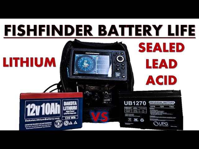 Fishfinder Battery Life: Lithium vs Sealed Lead Acid 