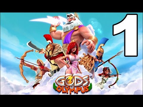 Gods of Olympus - Gameplay Walkthrough Part 1 - Battle (iOS)