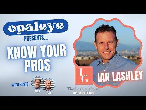 Know Your Pros: Ian Lashley of TLG Business Broker