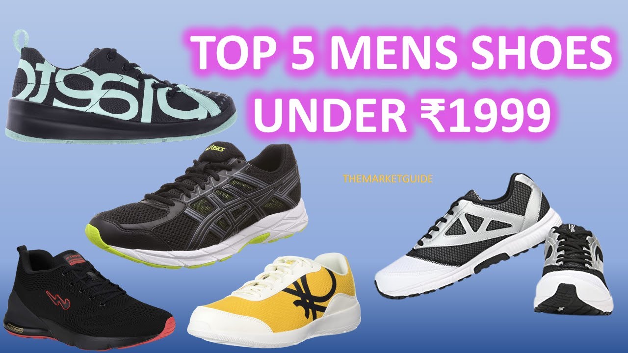 Top 5 Best Shoes for Mens Under 2000 - YouTube