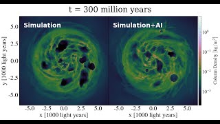 Celebrity Super computer vs AI: Galaxy evolution 300 Wealth