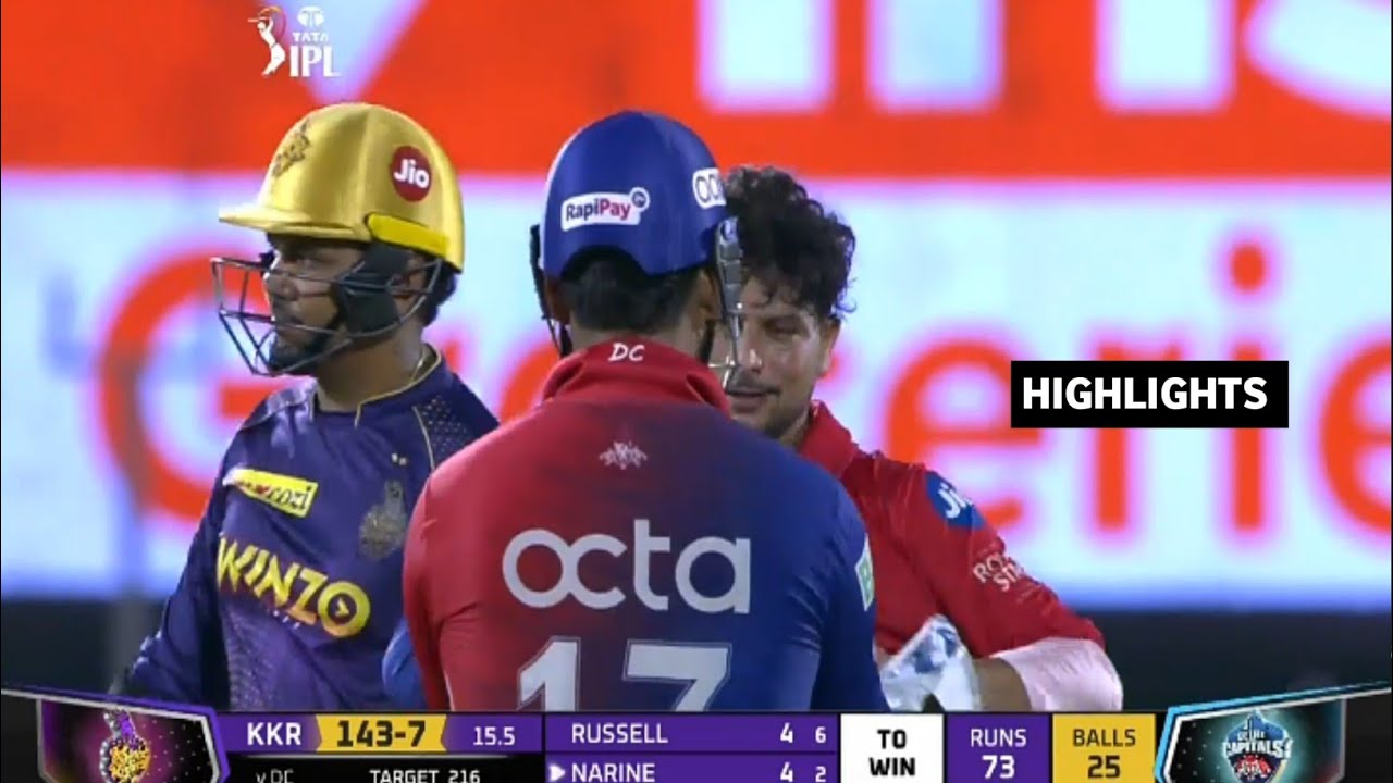 IPL 2022 KKR vs DC Full Match Highlights Video Ipl 2022 Highlights