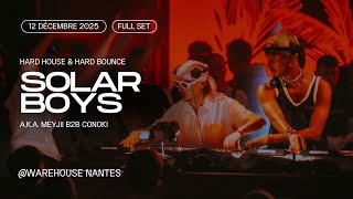 SOLAR BOYS at Warehouse, in Nantes, France for Nantes Rave Techno W/ Vladimir Cauchemar
