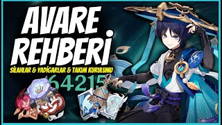 Avare Rehberi̇ 3.8 Silahlar & Yadigarlar & Takım Kurulumu Genshin Impact Türkçe