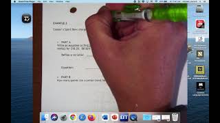 Pre Algebra - Week 13 Solving Word Problems using Equations and Inequalities (notes)