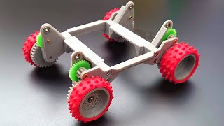 どんなミニ四駆でもオフロード仕様にできる拡張ユニットを開発せよ