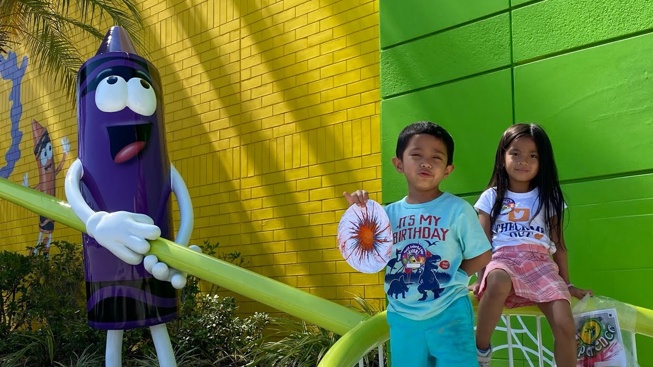 Exciting Activities Crayola Experience YouTube