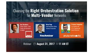Celebrity Webinar: Choosing the Right Orchestration Solution for Multi-Vendor Networks Net Worth