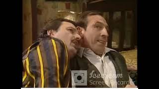 Peter Bowles & Leonard Rossiter Hilary & Rigsby classic scene