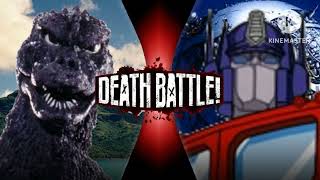Showa Godzilla Vs. G1 Optimus Prime Death Battle