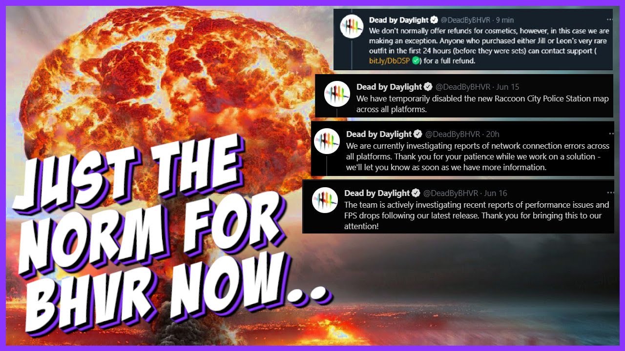 🔴Dead by Daylight - What's going on BHVR? - YouTube