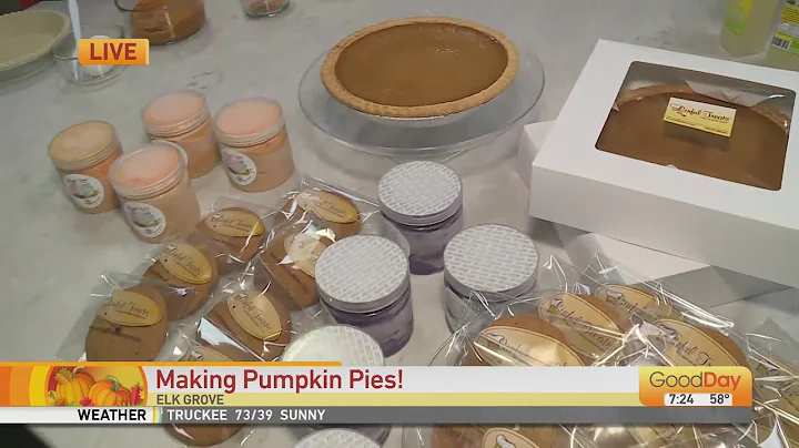 Making Pumpkin Pies and Lemonade!