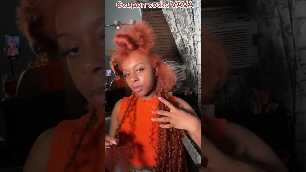 Senegalese Twist Tutorial!🧡Knotless Retwist Braids On Ginger Hair 