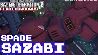 Gundam Battle Operation 2: MSN-04 Sazabi In Space