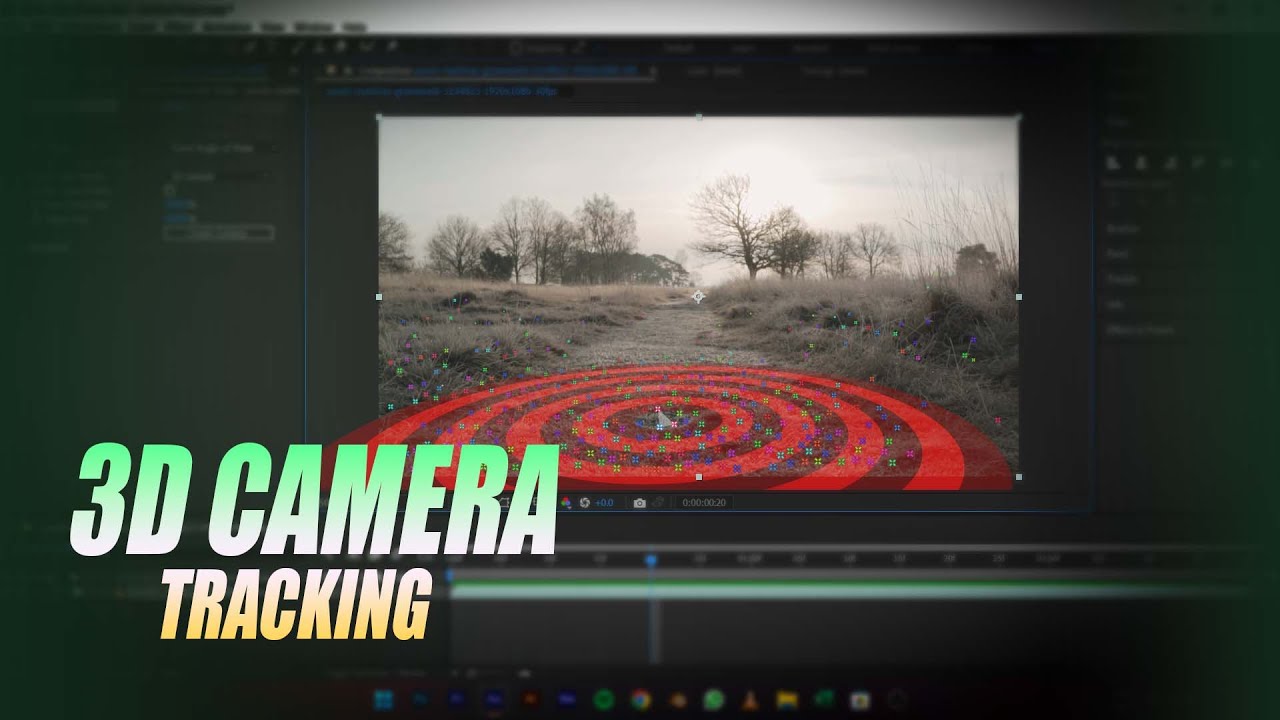 3D CAMERA TRACKING TOUTORIAL IN AFTER EFFECTS 2023 | HINDI - YouTube