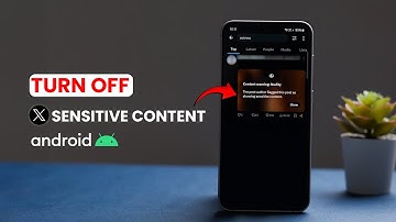 Hoe schakel ik X (Twitter) gevoelige inhoud uit op Android?