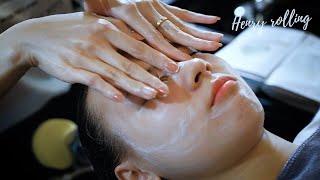 Asmr Massage for Deep Sleep - ASMR DEEP RELAXING Hair Wash & Facial Massage at Venus Hair Salon screenshot 1