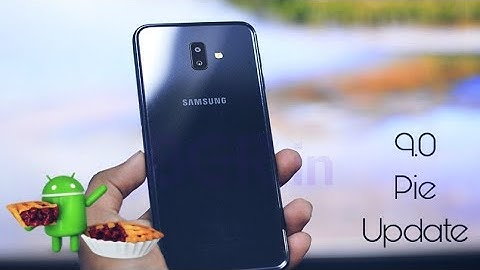 Samsung Galaxy J4 Plus Official 9.0 Pie Update