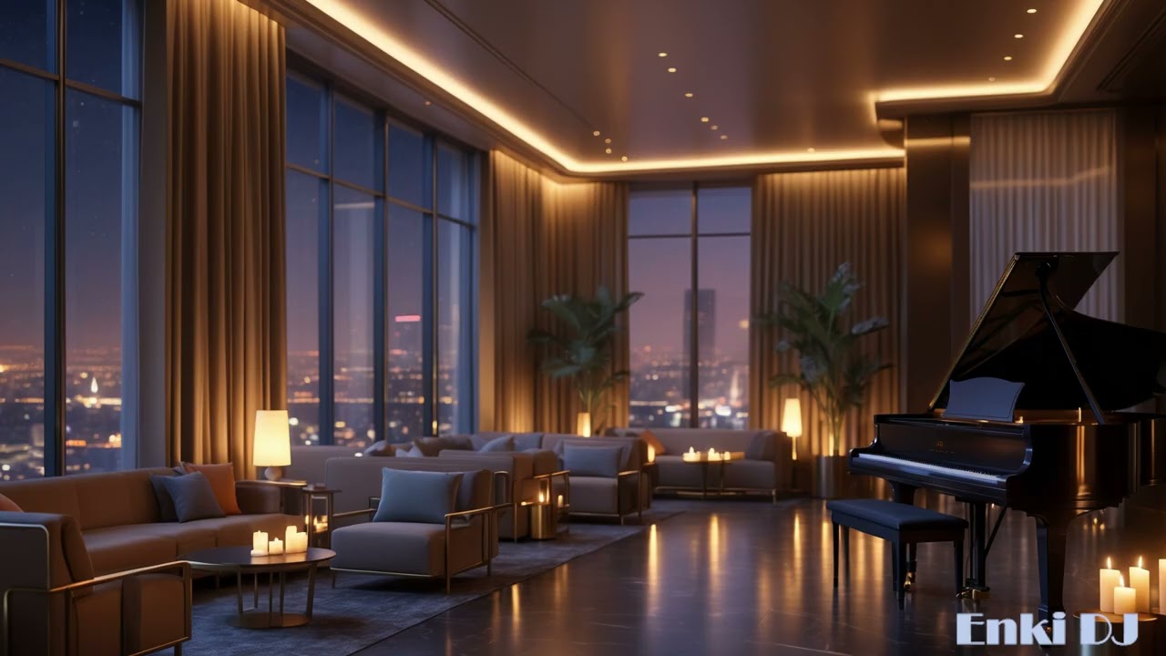 Cozy Midnight Jazz Lounge – Soft Jazz for Quiet Productivity