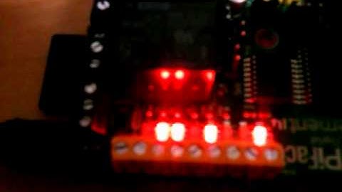 Raspberry PI + PiFace Digital LED