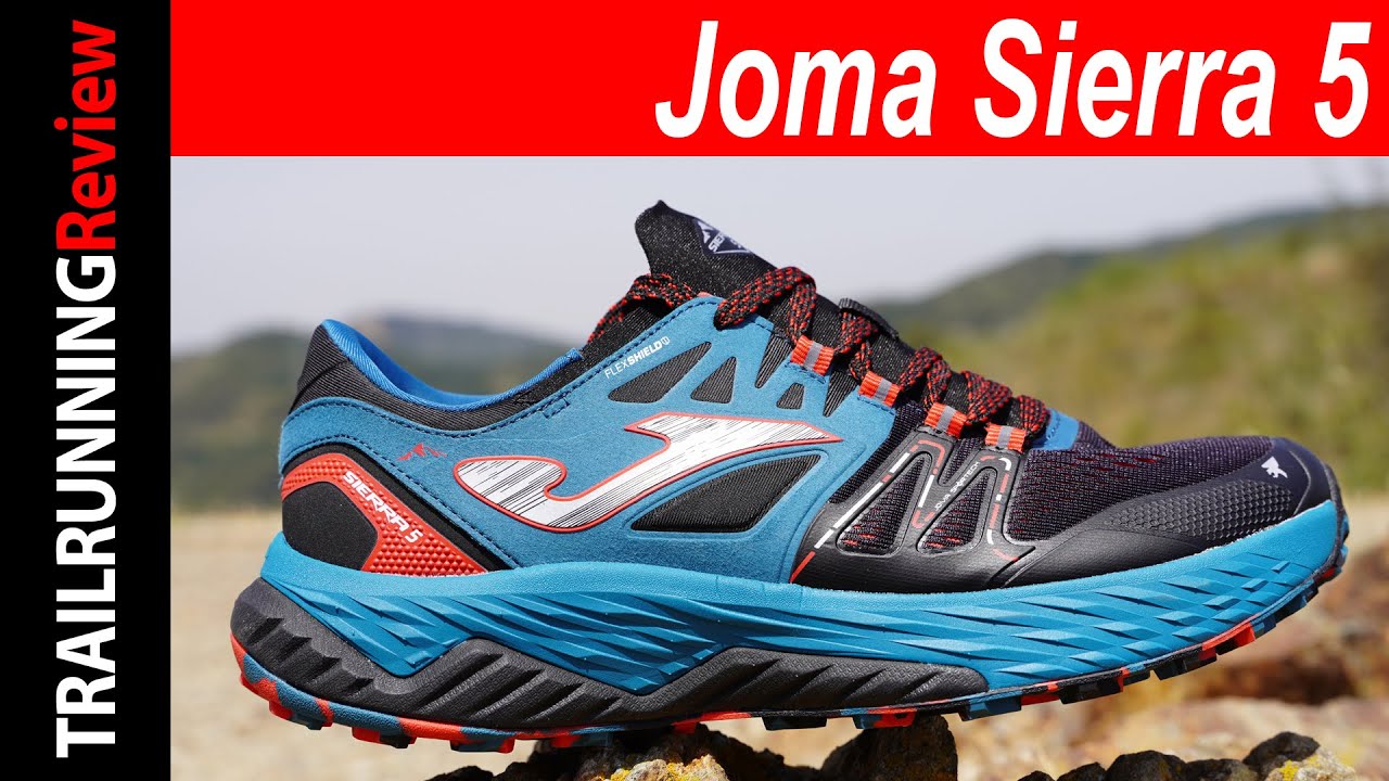 Joma Sierra 5 Review - ¡Las mejores zapatillas de trail de la casa  española! 