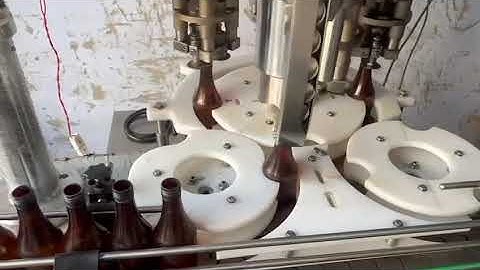 "4 Head ROPP Bottle Capping Machine | M R Pharma Engineering Works | High-Speed Automatic Capping"
