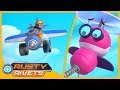 Remote-Control Plane Rescues  Mission  ✈️ | Rusty Rivets | Cartoons for Kids